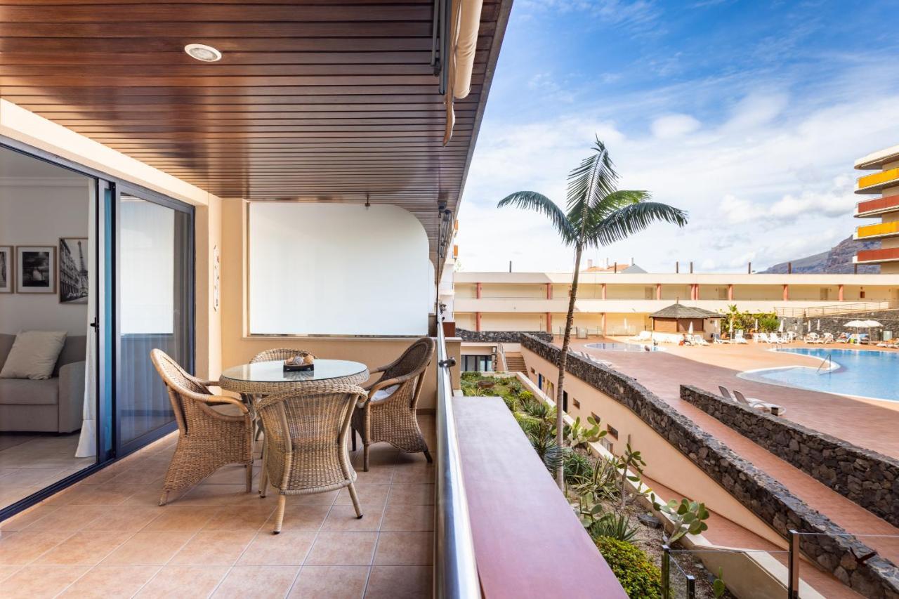 Balcon De Los Gigantes With Pool View Puerto de Santiago  Eksteriør bilde