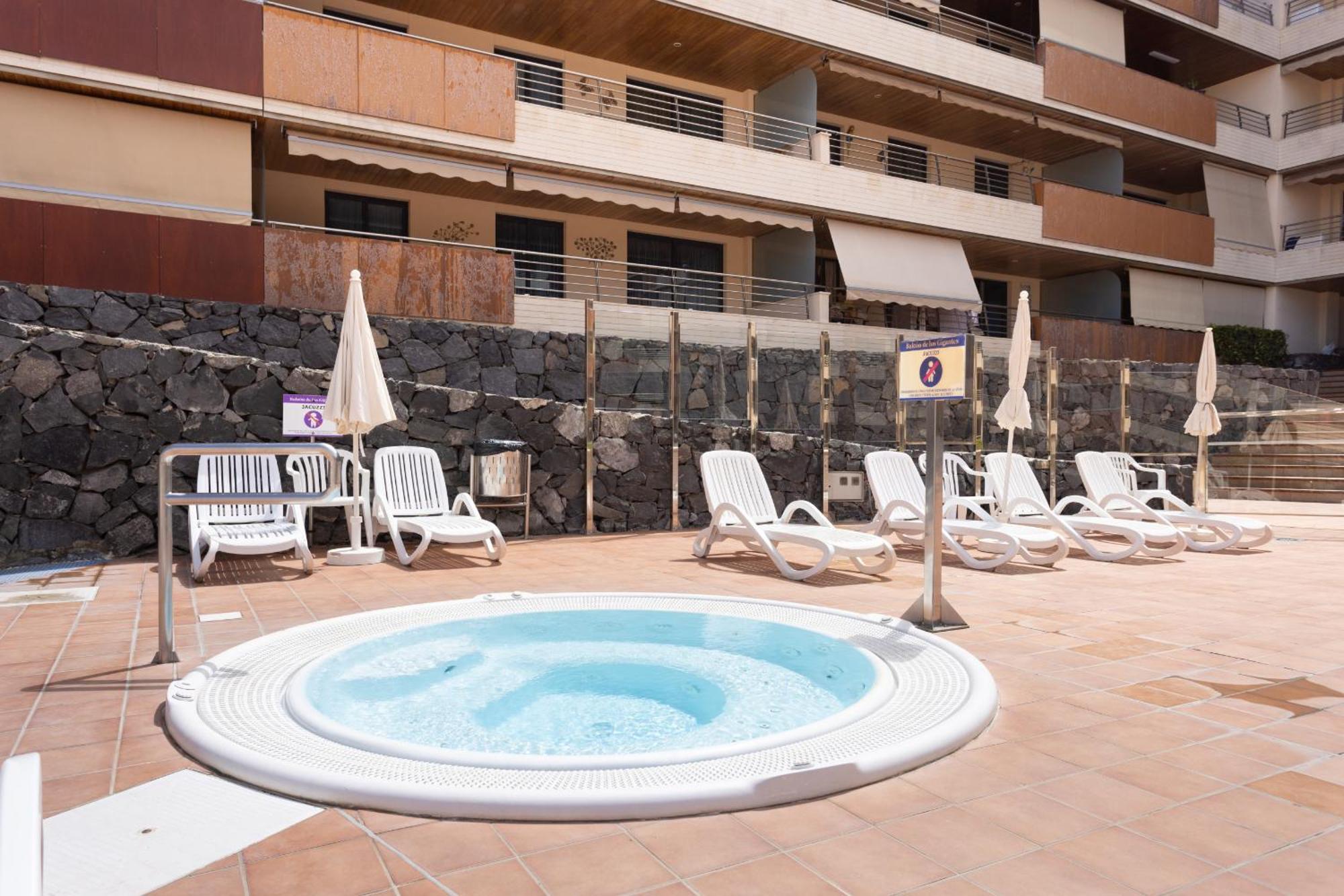 Balcon De Los Gigantes With Pool View Puerto de Santiago  Eksteriør bilde